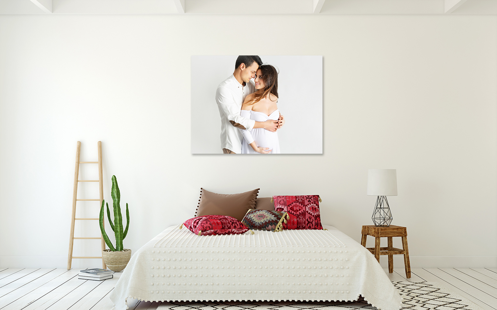 decorar tu casa con fotos de tu embarazo -